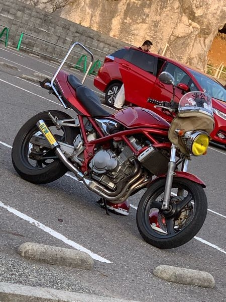 バンディット250 赤パンヘッド 族車仕様 （バンディット250VはZX