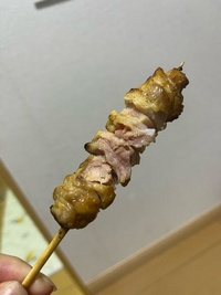 今日屋台の焼き鳥屋さんでモモ串を買いました娘が何口か食べていらないと言う... - Yahoo!知恵袋