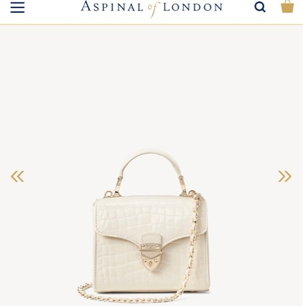 Aspinal of London アスピナルオブロンドン かごバッグ ハイブランドのバッグ、ファッションに詳しい方、好きな方、ご