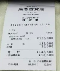 メルカリ出品者です。購入者から、百貨店の直営店購入の間違いなく本物