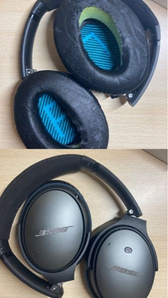 貰ったBOSEのヘッドホンなのですがイヤーパッドがボロボロで交換したい