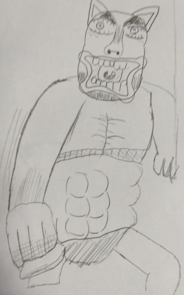 小学1年生の妹が描いた絵です。 - 友達にうまいと言われるそ