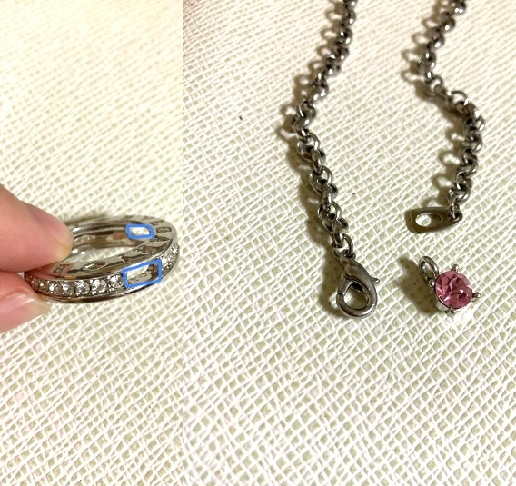 ブルガリのネックレスについて詳しい方お願いします！一度チェーン 