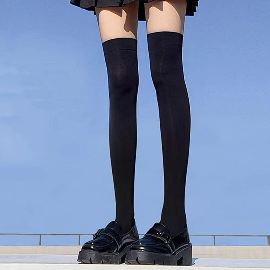 小学生女子　ニーソ 