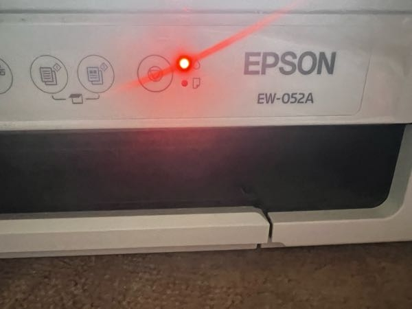 EPSONプリンターEW-052Aコピーボタンを押しても動きません。画像... - Yahoo!知恵袋