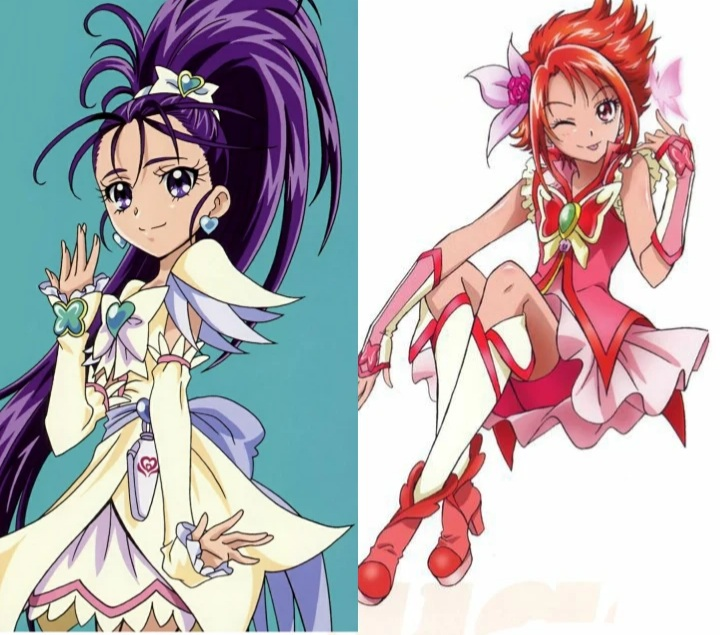 プリキュアについての質問です。この二つのイラストの著作権者を知りたいです。 キュアイーグレットのイラストはプリキュア10周年アニバーサリーブックという雑誌に掲載されていたイラストで、キュアルージュのイラストはプリキュアぴあという雑誌に載っていたものになります。このイラストを使って個人の目的でタオルを作成しようと考えているのですが、著作権侵害の恐れがあるとの事で、生産保留を受けています。許諾を証する文章等を提示しないといけないみたいなんです。どなたかご存知の方回答お願いします！<(_ _*)>