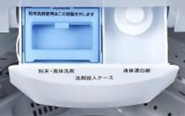 洗濯機の洗剤投入ケースが壊れてしまいました。このケースと同じ物