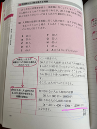 なぜ右の式に12000という数字が出てくるのか誰か教えてください 