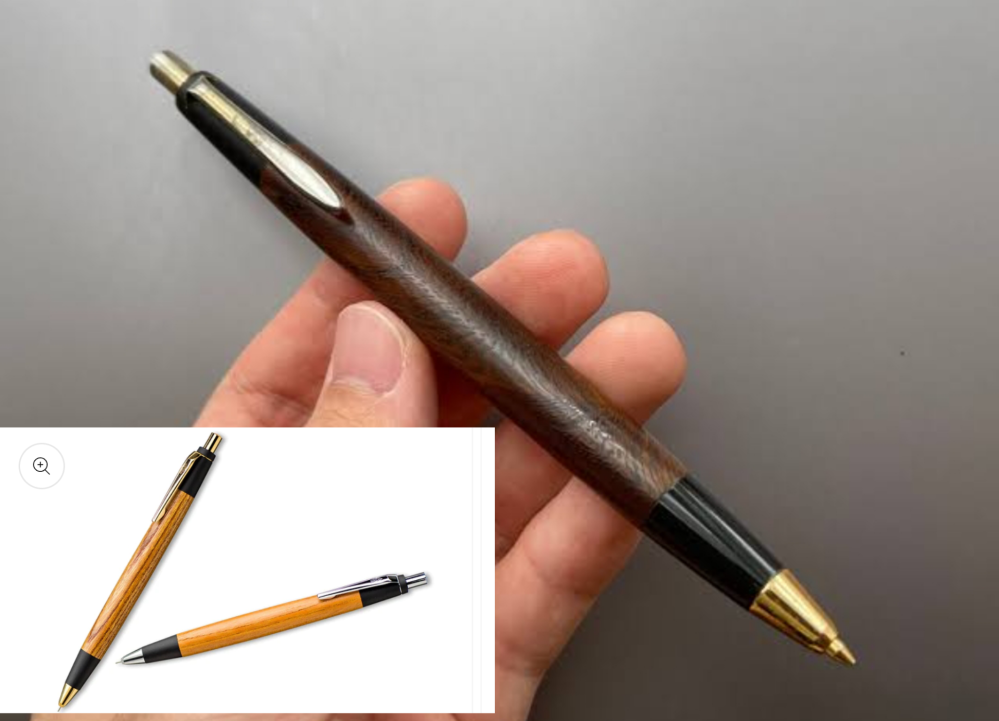 野原工芸旧型シャーペン欅