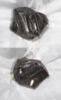 小学校低学年の頃に神社で拾った謎の黒い石について - 小学校低