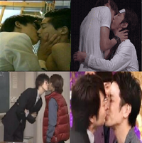 男同士の『キスシーン』について、どう思いますか??
①『KinKi Kids』
②三宅健さん。
③窪塚洋介さん。
④櫻井翔と滝沢秀明さん。 