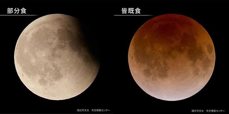 月食についてです。 皆既月食は月が本影に入っているので赤く見えますが、部分月食は本影に入っている部分は黒くなるだけで、赤くなりません。なぜですか？