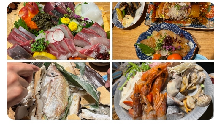 大阪の居酒屋に詳しい方、こちらの写真でどのお店かお分かりでしょうか。 日本酒地酒約10種類も飲み放題に含まれていて5000円のコースのようです。 塩釜焼きが珍しいかなと思います。 よろしくお願いしますm(_ _)m