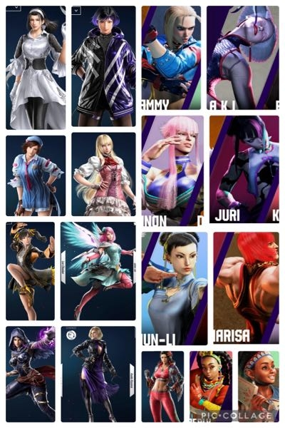 格闘ゲーム「鉄拳8」と「ストリートファイター6」の女性キャラを並べてみたのですが、スト6のキャラデザが濃いキャラが多いのは何故ですか？