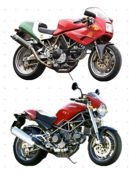 Ducati m900か900ssのシリンダーヘッド ジャンク扱いで^_^ ドゥカティの900SSとM900ieですが、ピストンシリンダーに互換性は