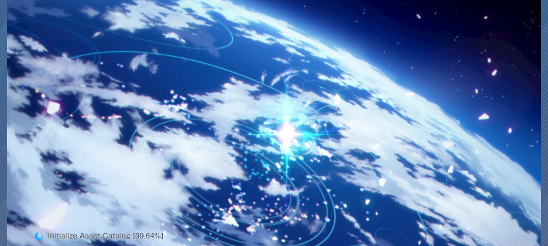 ブルーアーカイブの不具合についての質問です。 ブルアカにログインしようとすると、この画面のまま固まってしまいます。再ダウンロードするとログイン出来るようになるのですが、一定期間するとまたこの画面で固まるようになってしまいます。どなたか解決法をご教授下さい。 製品名 GALAXY a32 5g Android13 です！ 助けて‎;ᯅ;