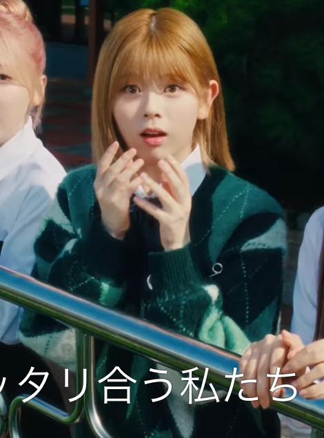 NiziUリク着用☆ショコラート テディベアプリントニット セーター 楽天市場】フリンジニット / 公式 CUBE SUGAR ツィード風 ニット