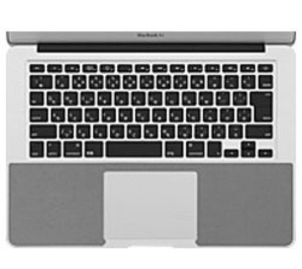MacBook Air M1モデルのパームレストを探しています。何か良いアイテムはありませんか？ 具体的には、表面がサラサラしていて、パソコンに貼るタイプが良いです。