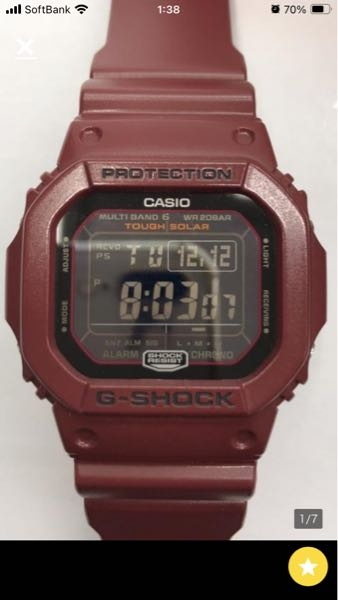 g shockについて質問です。画像の時計が欲しいのですが新品の定価はいくらになりますか？現在は新品でいくらで買えますか？GW-M5610EWでバーガンディやワインレッドみたいな色だと思います。