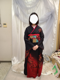 この着物を来て成人式参加は、素敵な振袖だと思いますか？率直な意 