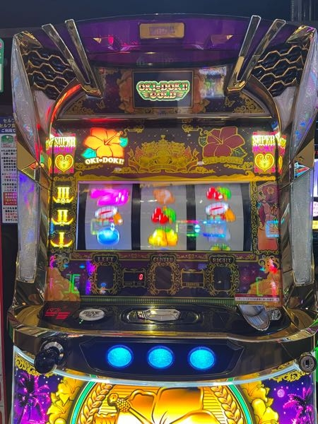 沖ドキGOLDで通常点滅からドキドキランプが静かに光りました。超