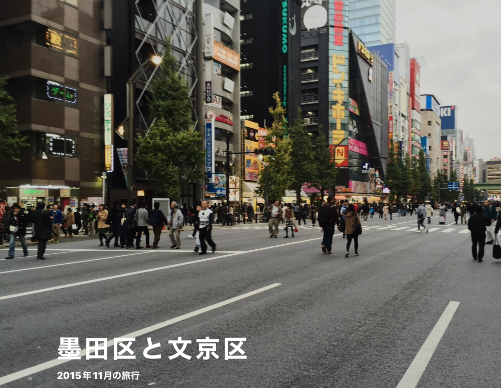 画像に写っている場所は、墨田区でも文京区でもないような気がするのですが、どうしてiPadの写真のソフトは、間違った区の名前を表示するのですか？