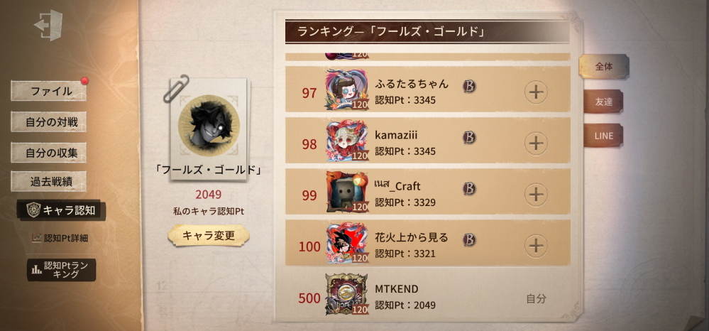 最終値下げ！ 第五人格 フールズ・ゴールド サイン色紙 直筆