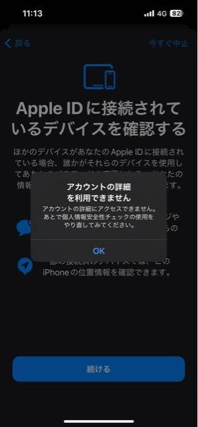 ios18のbeta版をダウンロードしたいんですが、デベロッパーモードが出てこず、デベロッパーモードを表示するには個人情報安全性チェックっていうのをやらないといけないらしく、 やってみたんですが写真のような画面が出てきてできません。どなたか教えてください。 長文でごめんなさい