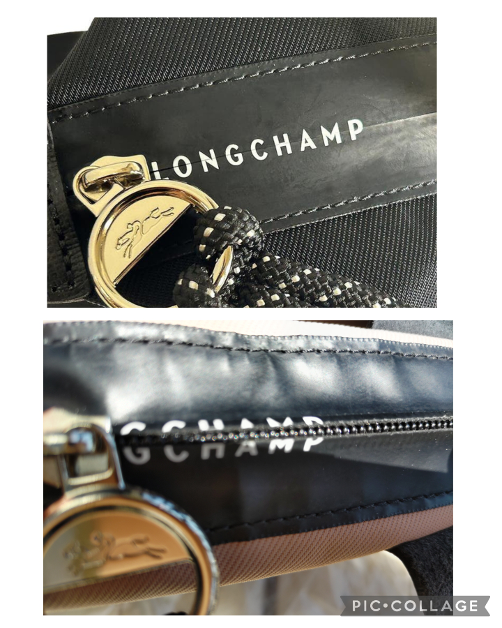 ロンシャンエナジー - というバッグですが、ファスナー部分にロ