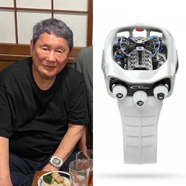 ビートたけしが付けている腕時計は5400万円もするそうですが、最高級