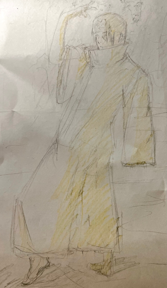 アニメーター志望18歳男です。僕の絵を添付しました。10分で描いた