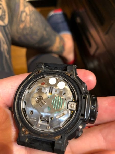 DW-6500.1161G-shockCASIO電池交換をしてACリセッ - Yahoo!知恵袋