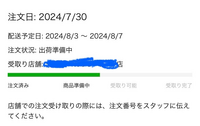 急ぎでお願いします！ジーユーの店舗受け取りについてです。昨日か... - Yahoo!知恵袋