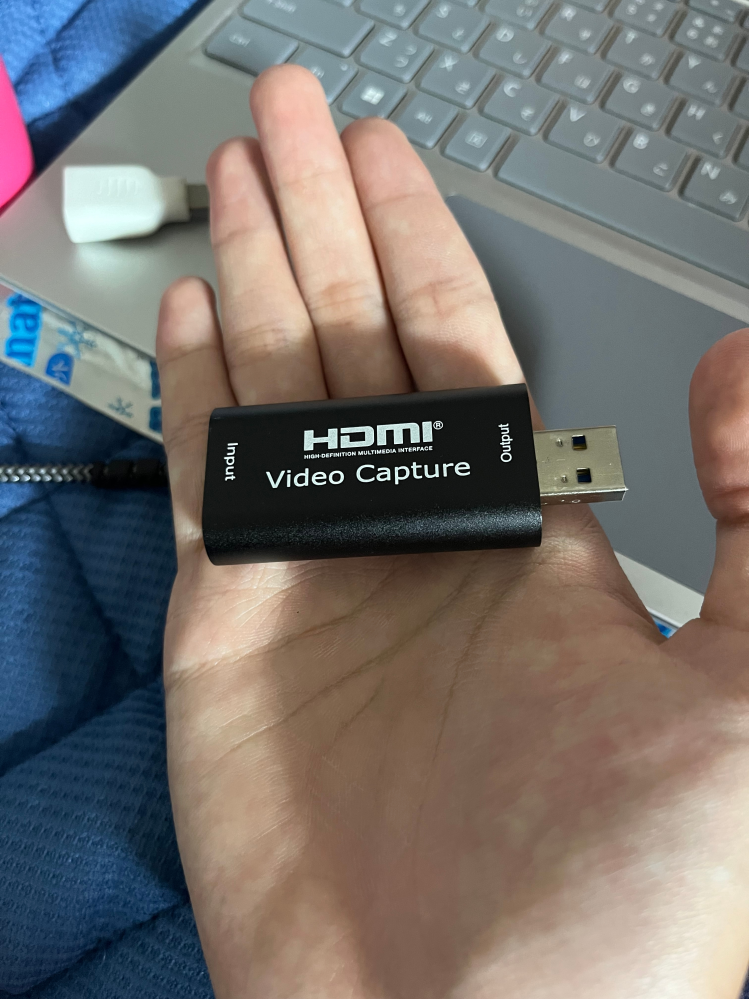 これを使ってSwitchからパソコンに画面を移そうとしたのです