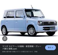 スズキのアスペーノを質問した者ですマツダのスピアーノという車は 