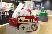 ニンテンドーミュージアムのお土産コーナーで売られているゲーム ニンテンドーミュージアムのお土産コーナーで売られているゲーム