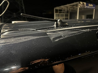 詳しい方お願いします。本日車に覚えのない傷がありました。これって  