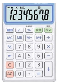 電卓で下記の計算をしたいのですが、どのように入力すればできますか？
電卓は関数機能はついておらず、ごくごく普通の電卓です。（画像のようなタイプです）

380÷1900×10の-6乗 