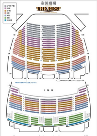 帝劇コン
『THE BEST ～New HISTORY COMING～』
について

個人の意見で構わないのでそれぞれの座席の値段が出ましたが、
どの座席が1番倍率高い、人気だと思いますか？？ (現段階でわからないとか、正論はいりません)

また千秋楽が平日マチネなんですがどのくらいチケット取るの難しいでしょうか、、、