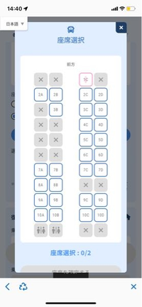 高速バス（2時間程度）なのですが、どこの席が良いでしょうか？

5c.dが第一候補ですが隣がグループなのが気になり、9a.bは後ろすぎて酔うか心配です。

ちなみに彼氏と乗る予定です。 