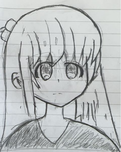 小学1年生の妹が描いた絵です。 - 友達にうまいと言われるそ
