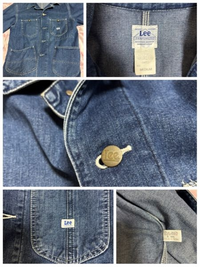 このLeeカバーオールですが、ずいぶん前に古着で買ったものです
