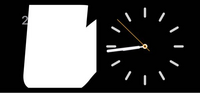 iPhoneを置いておくと出てくる時計が、アップデートしてからこんな感じで白い変なものが出る様になったのですが、これは治し方ありますか？
また、皆さんはなってますか？？
iOS18.1です。 