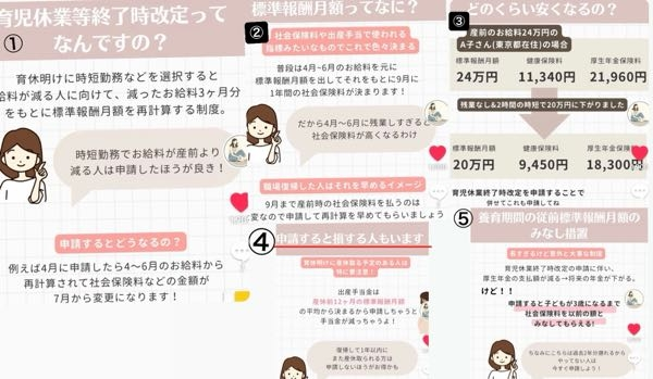 私は2023年8月に第1子を出産し今現在育休を頂いています。 そして今の状況が妊娠をしておりまして、多分7月中旬～8月前半が出産予定日になるかと思われます。(まだ、出産予定日は決まっておりません...