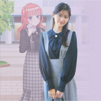 五等分の花嫁のアパレルが出るらしいんですけど、このモデルさんは 
