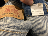 購入者決まってます リーバイス デニムジャケット 70506って神すぎ😍 ヴィンテージ