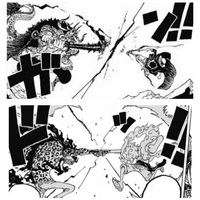 ONEPIECEルフィの覇王色の覇気について質問です。ギア5(ニカ)状態 