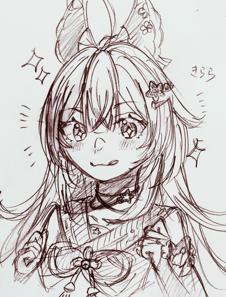 友達が書いた絵 友達にこの絵を見せたら下手だと言われました。自分的にはそれなり