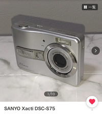 SANYO Xacti DSC-S75 コンパクト デジタルカメラ コンデジ SANYO デジタルカメラ Xacti DSC-S75 サンヨー デジカメ 三洋