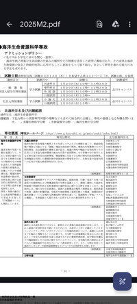 東京海洋大学を受験しようと考えていますが
海洋資源環境学部海洋環境科学科、
海洋生命科学部海洋生物資源学科どちらを志望するべきでしょうか？ 興味のある分野は遺伝、発生、生殖、進化、分類、分子生物、深海生物です。
またJAMSTECのようなところで将来研究したいと考えているので連携大学院の深海生物研究室に入りたいと思っています

元々漁業には余り関心がないのと偏差値や入試科目の配点で...